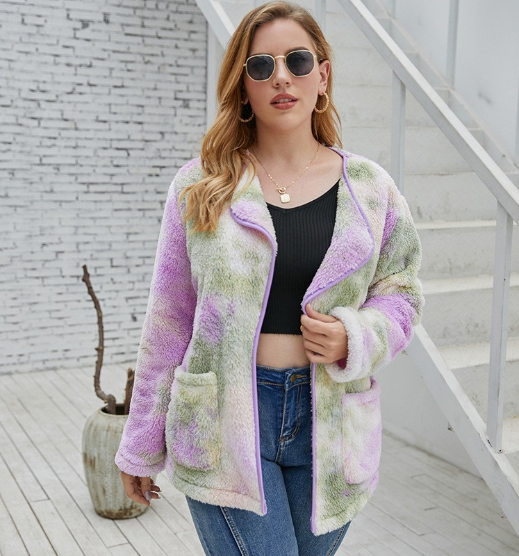 

Кардиган женский флисовый с карманами Purple tint Berni Fashion PLUS (XXL), Хаки