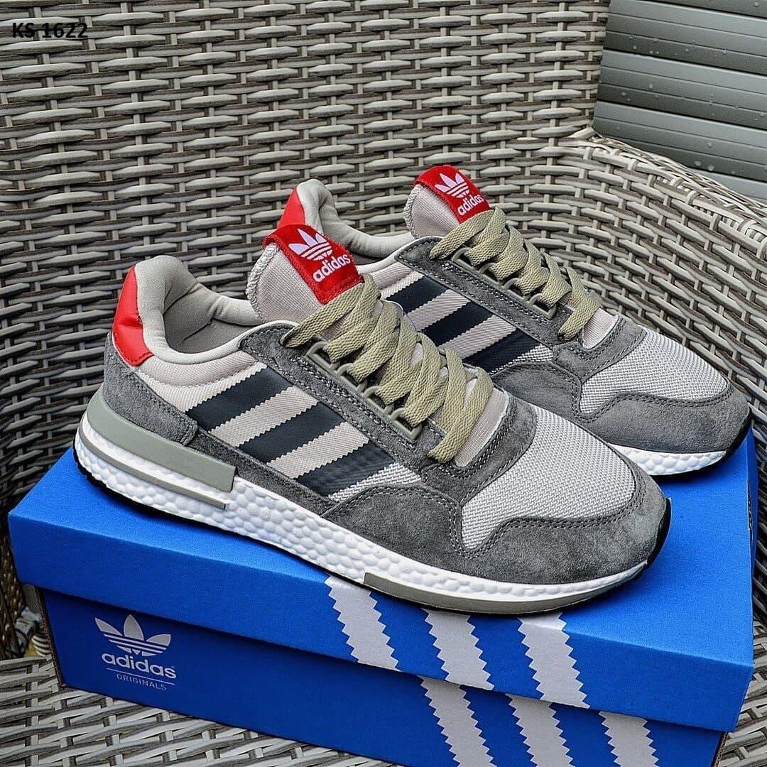 

Кроссовки мужские в стиле " Adidas ZX 500 RM Commonwealth" (серые) 44, Серый