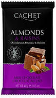 Cachet Шоколад Cachet 32% Milk Chocolate with Almonds & Raisins 300 г (DL7532)