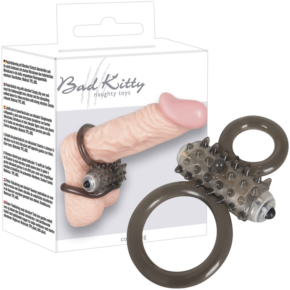 

Ерекційне кільце - Bad Kitty Cock Ring / Bullet