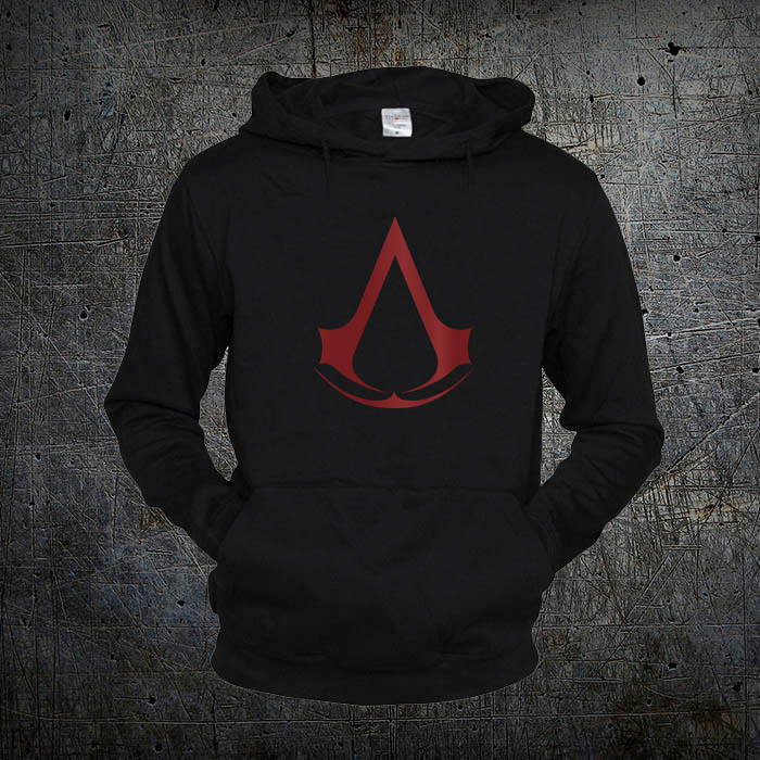 

Худи Fruit of the Loom Лого Ассассин Крид Assassins Creed Logo Черный S (661)