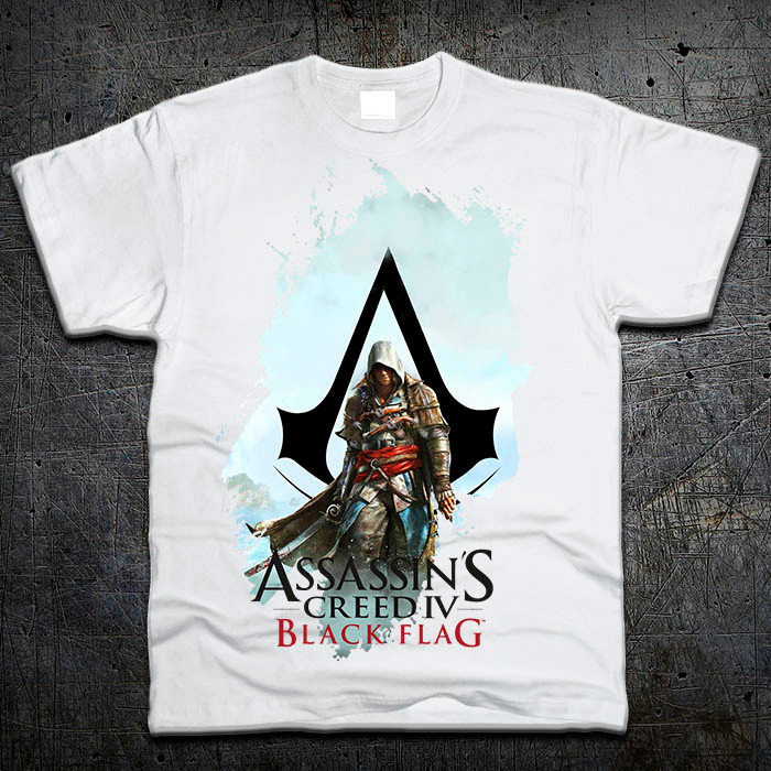 

Футболка Fruit of the Loom Кредо Ассасина 4 Assassins Creed 4: Black Flag Белый 116 см (9606)