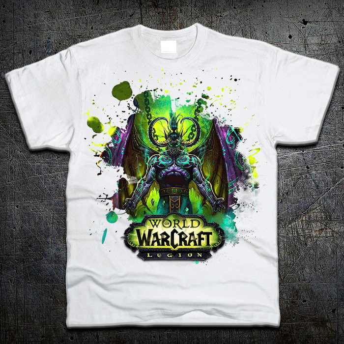 

Футболка Fruit of the Loom Иллидан Варкрафт Illidan World of Warcraft Белый XXL (719289)