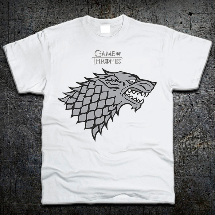 

Футболка Fruit of the Loom Дом Старк Игра Престолов House Stark Game of Thrones Белый 116 см (93142)