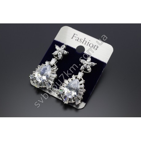 

Серьги с кристаллами Swarovski