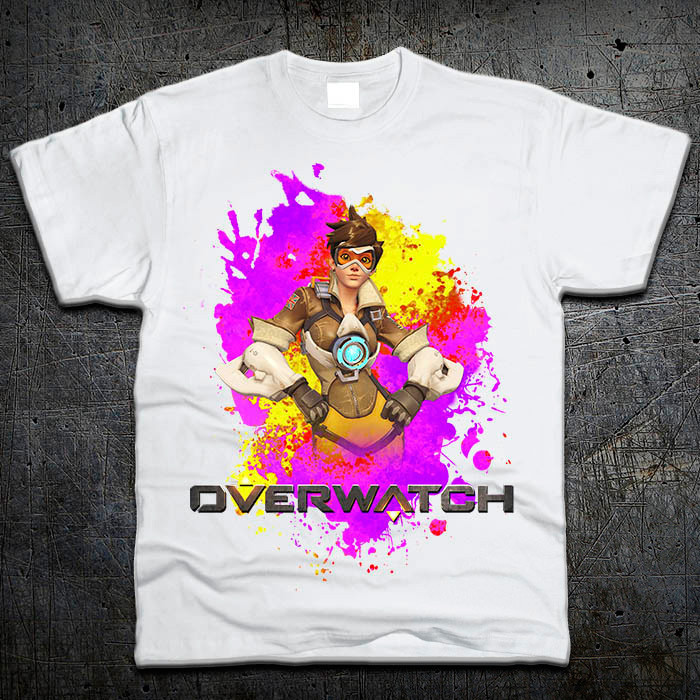 

Футболка Fruit of the Loom Трейсер Овервотч Tracer Overwatch Белый 116 см (92558)