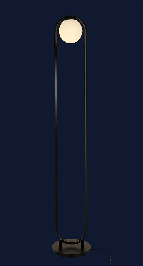 

Торшер в стиле Модерн 918F298-1 BK, Черный