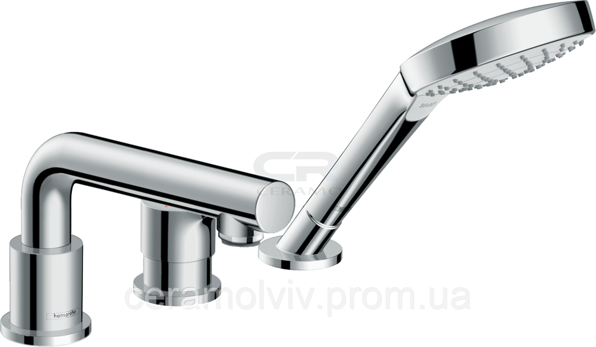 

Змішувач зовнішня частина Hansgrohe Talis S для ванни (хром (72417000) )