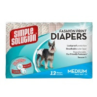 

Simple Solutions Fashion Disposable Diapers Medium гигиенические подгузники для животных