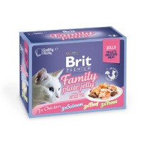 

Brit Premium Family Plate Jelly Влажный корм Семейная тарелка кусочки в желе 12×85 гр