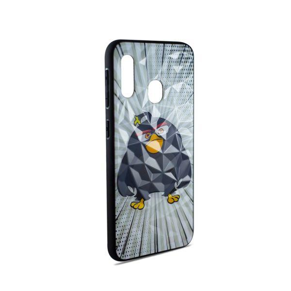 

Чехол Crazy Prism for Samsung A202 (A20E-2019) Angry Birds (#4 Bomba, Разноцветный