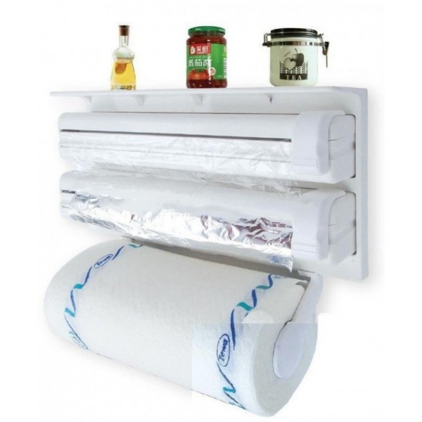 

Кухонный держатель Triple Paper Dispenser 4 в 1