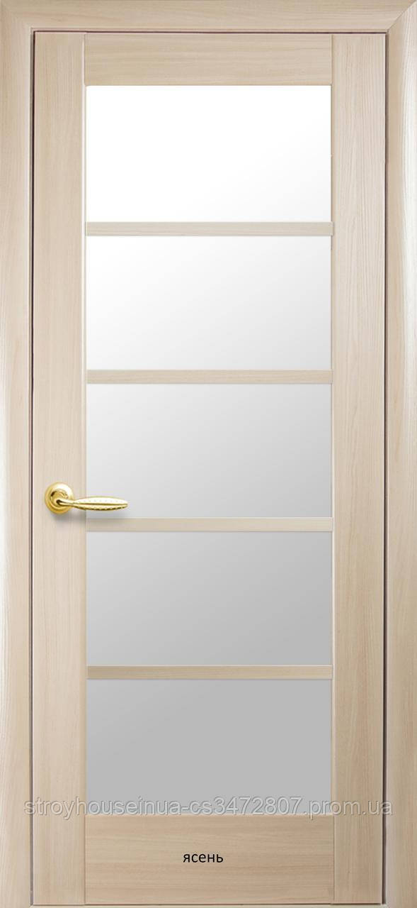 

Двери межкомнатные Ностра Муза Новый Стиль ПВХ со стеклом сатин 60, 70, 80, 90