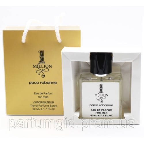 Paco Rabanne 1 Million 50 ml,мл мужские духи парфюм Пако Рабан 1 Миллион  (подарочный набор), цена 135 грн - Prom.ua (ID#1336323763)