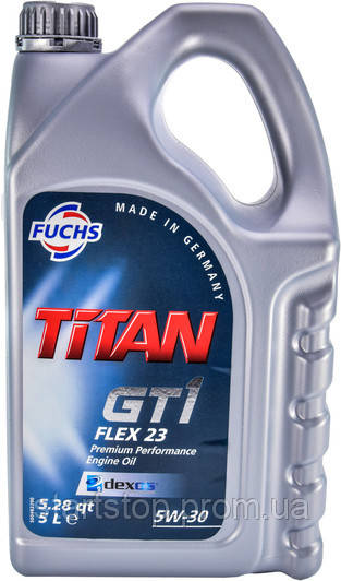 

Моторное масло Fuchs Oil Titan GT1 FLEX 23 5W-30 5л (600756611)