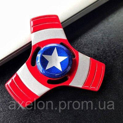 

Спиннер вертушка Fidget Toy Hero Capitan America