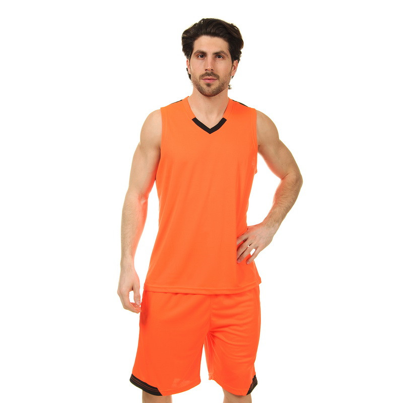 

Баскетбольная форма мужская Lingo Camo оранжевая LD-8002, 170-175 см