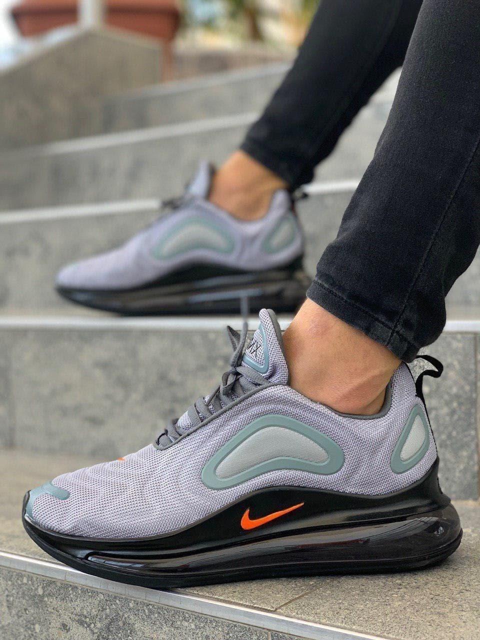 

Мужские кроссовки Nike Air Max 720 Gray Black / Найк Аир Макс 720 Серые Черные 43, Серый