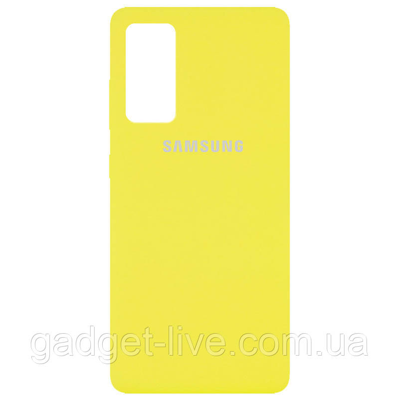 

Чехол Silicone Cover Full Protective (AA) для Samsung Galaxy S20 FE, Желтый / yellow