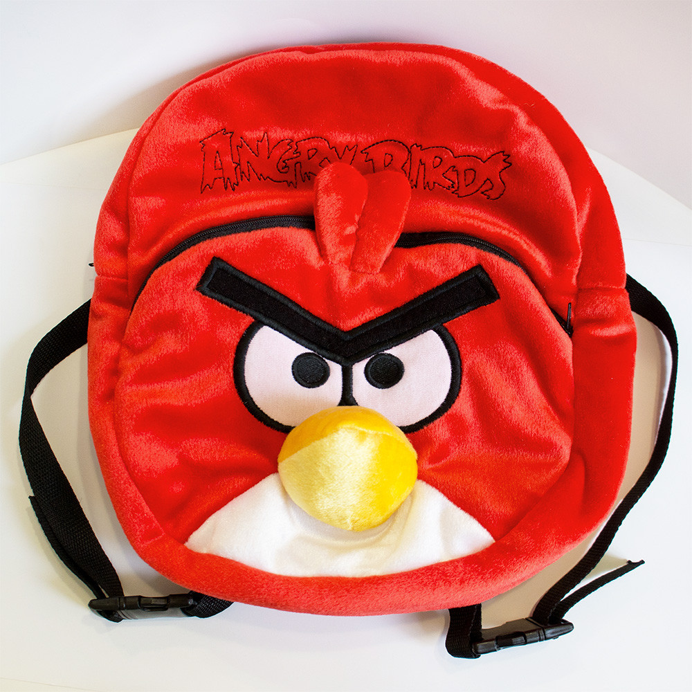 

Рюкзак детский Weber Toys Angry birds птица Ред 33см Красный (600