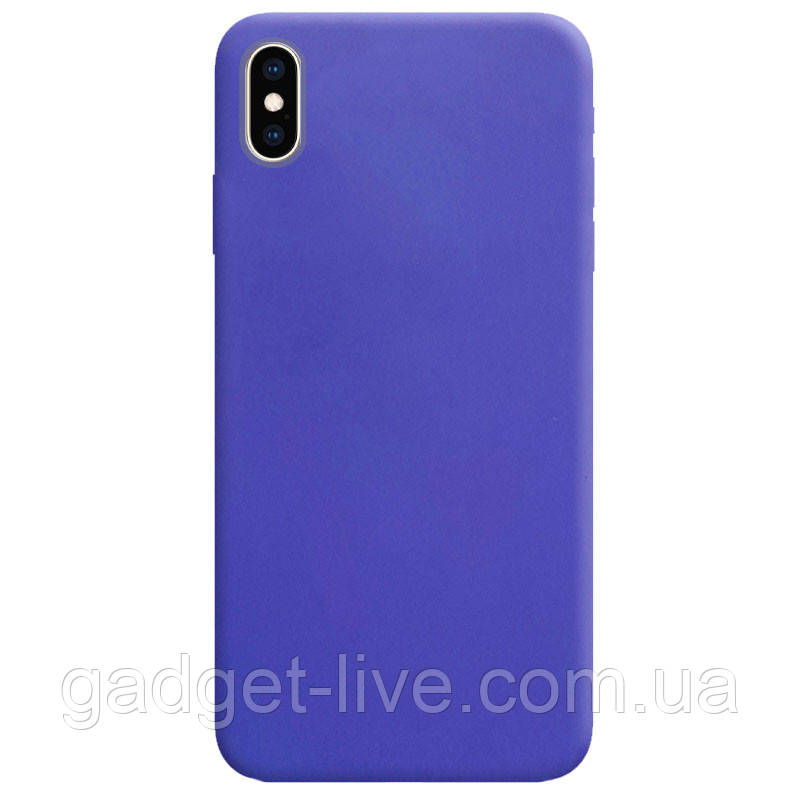 

Силиконовый чехол Candy для Apple iPhone X / XS (5.8"), Сиреневый