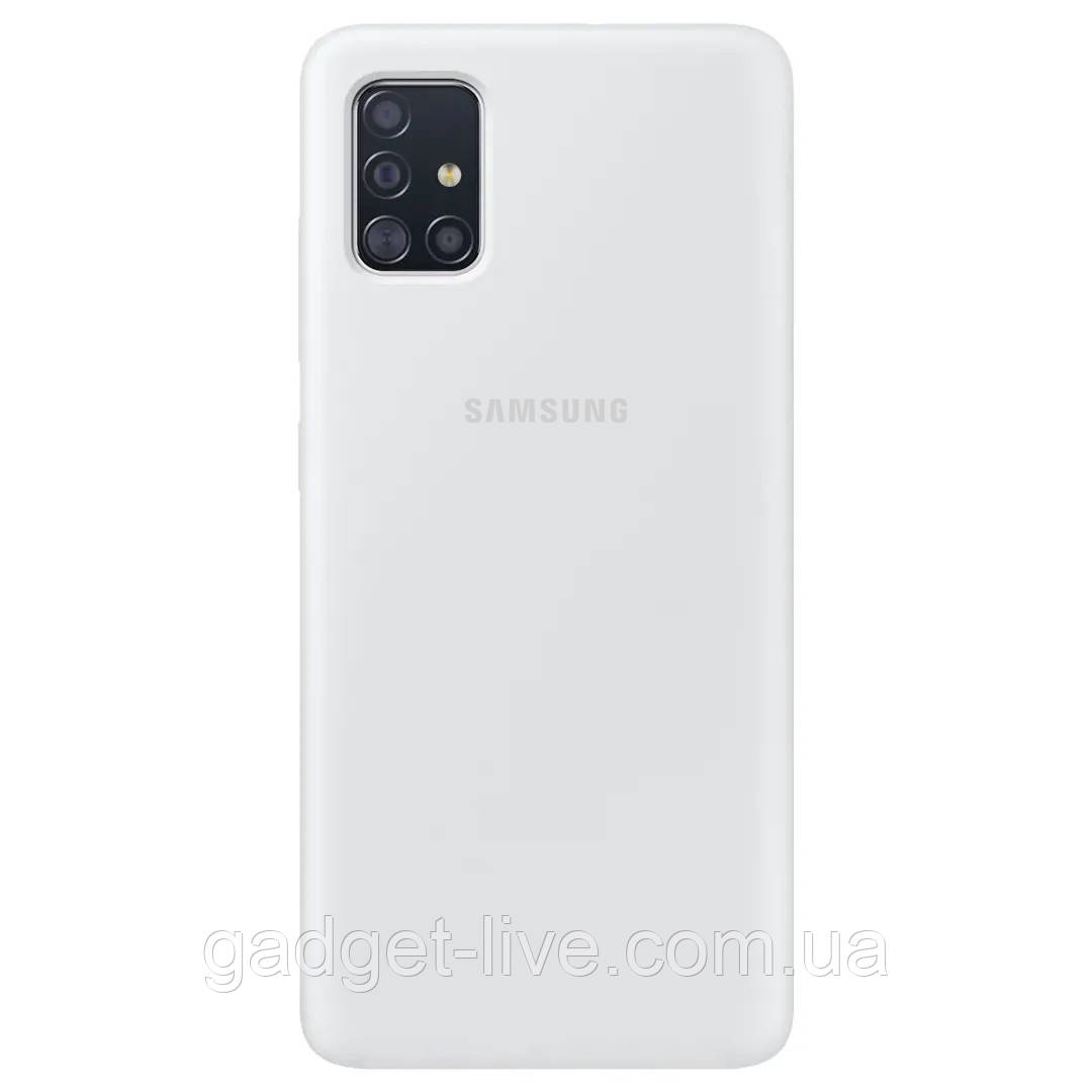 

Чехол Silicone Cover Full Protective (AA) для Samsung Galaxy A51, Белый / white