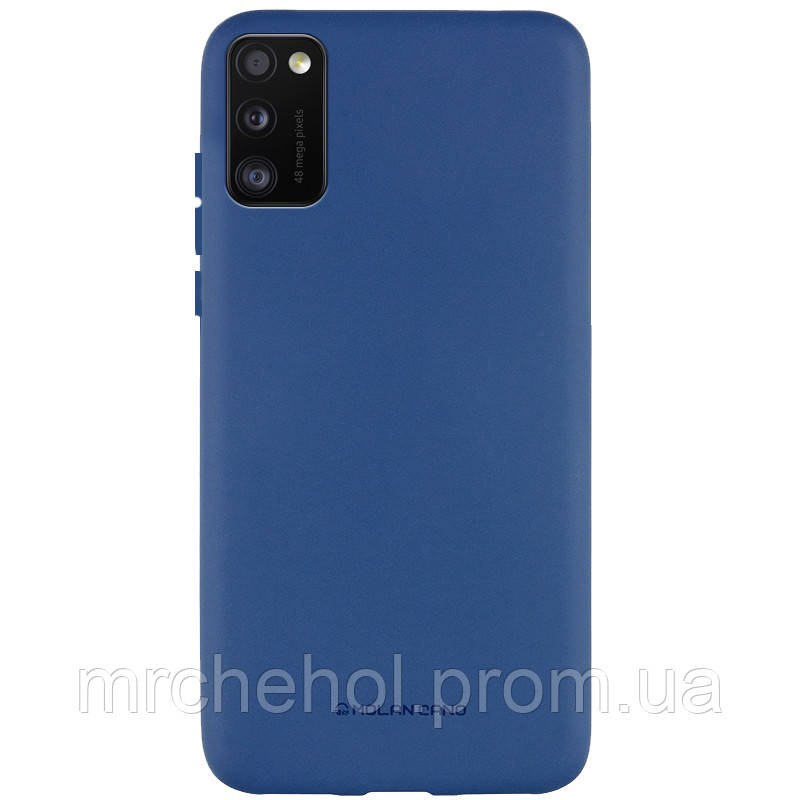 

TPU чехол Molan Cano Smooth для Samsung Galaxy A41, Синий