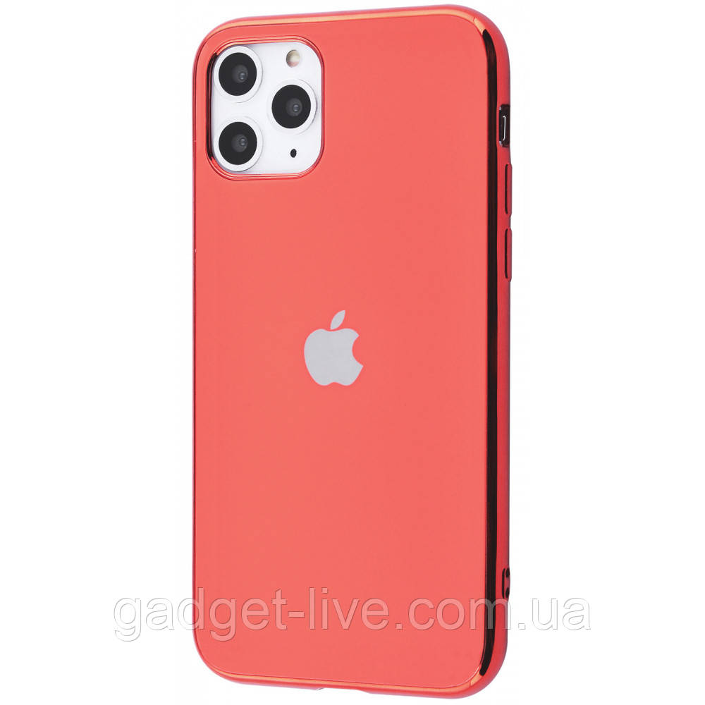 

TPU чехол Matte LOGO для Apple iPhone 11 Pro Max (6.5"), Розовый / coral