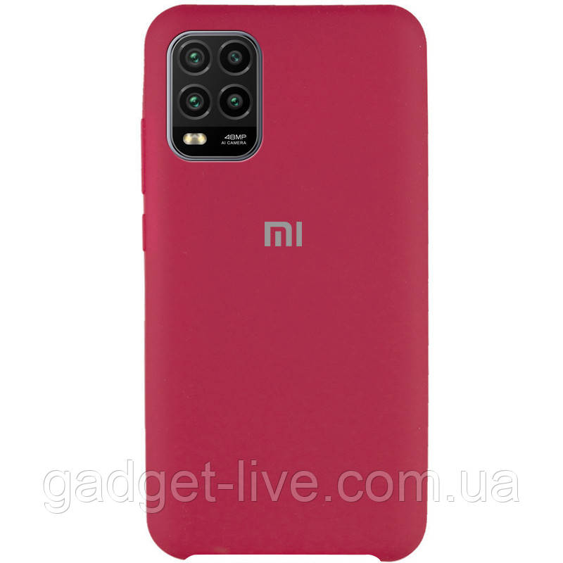 

Чехол Silicone Cover (AAA) для Xiaomi Mi 10 Lite, Красный / red raspberry