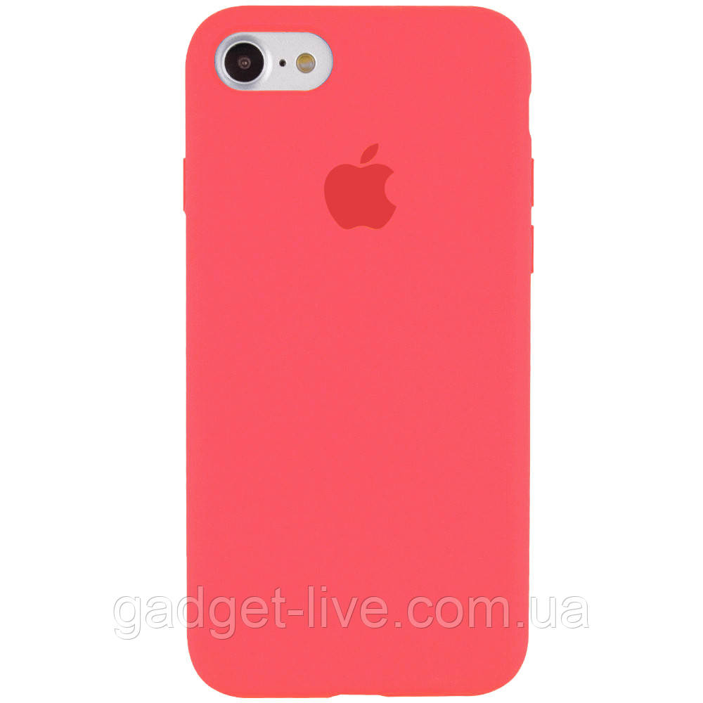 

Чехол Silicone Case Full Protective (AA) для Apple iPhone 6/6s (4.7"), Арбузный / watermelon red