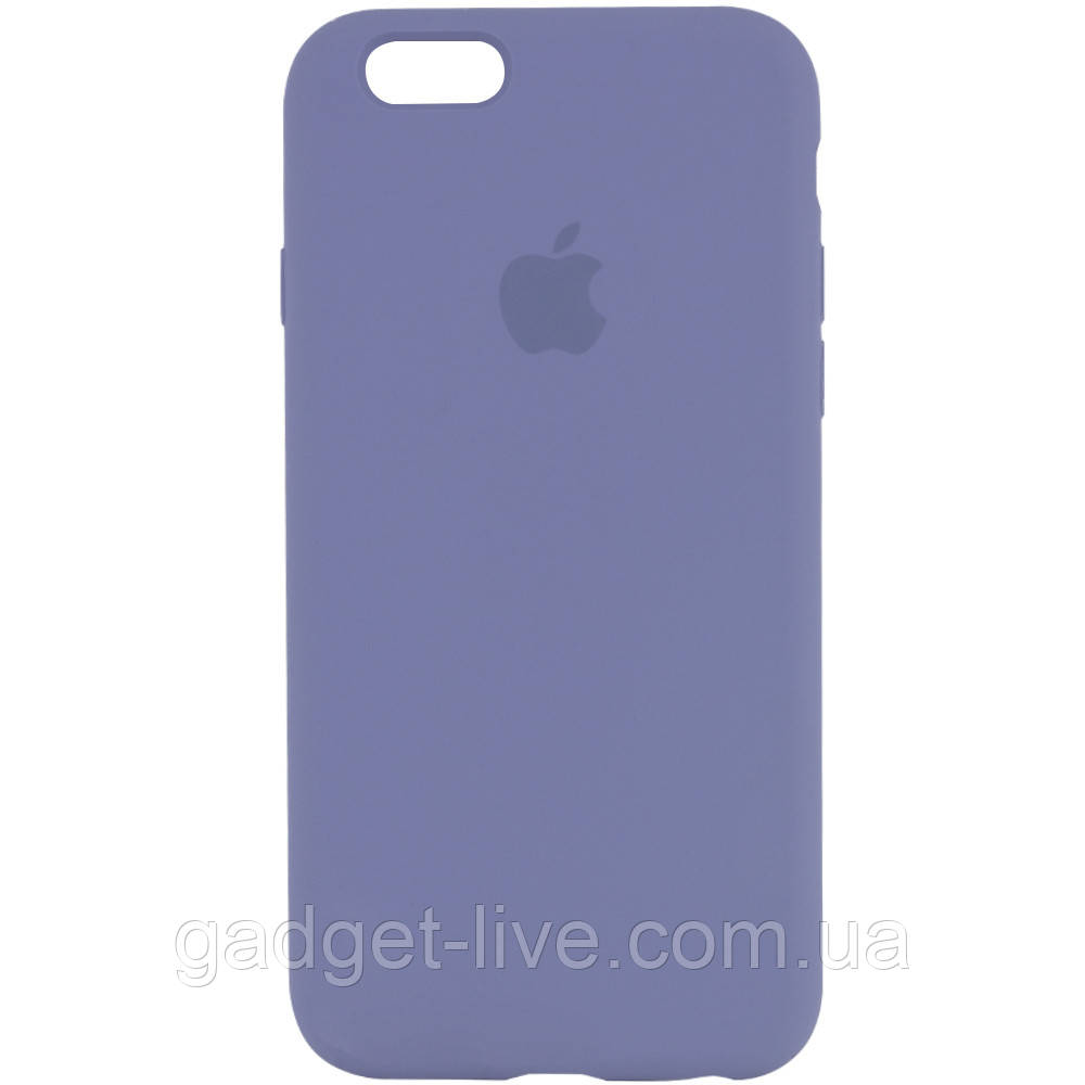 

Чехол Silicone Case Full Protective (AA) для Apple iPhone 6/6s (4.7"), Серый / lavender gray