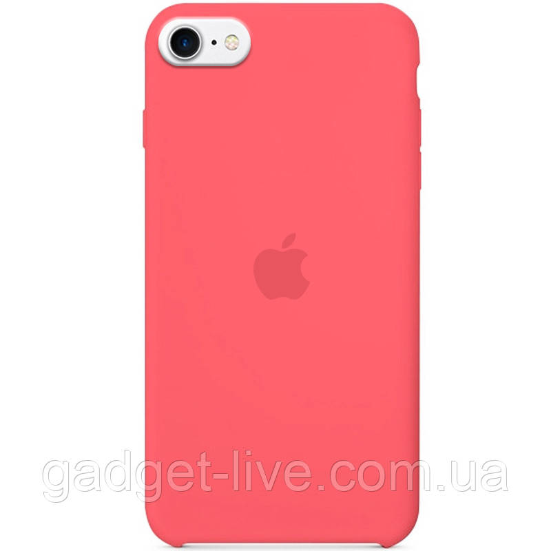 

Чехол Silicone Case (AA) для Apple iPhone SE (2020), Арбузный / watermelon red