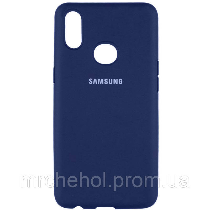 

Чехол Silicone Cover Full Protective (AA) для Samsung Galaxy A10s, Темно-синий / midnight blue