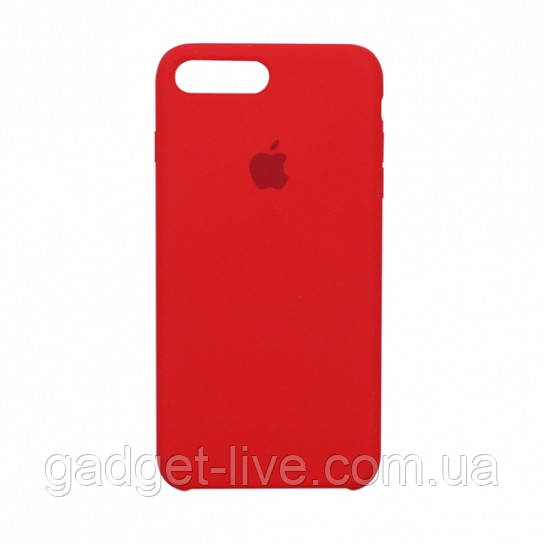 

Чехол Silicone case (AAA) для Apple iPhone 7 plus / 8 plus (5.5"), Красный / red