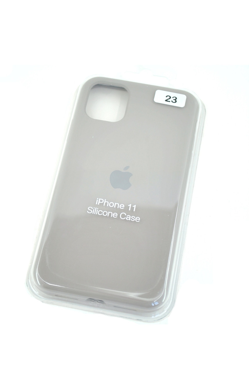 

Чехол для телефона iPhone 12 /12Pro Silicone Case original FULL №23 grey (4you)