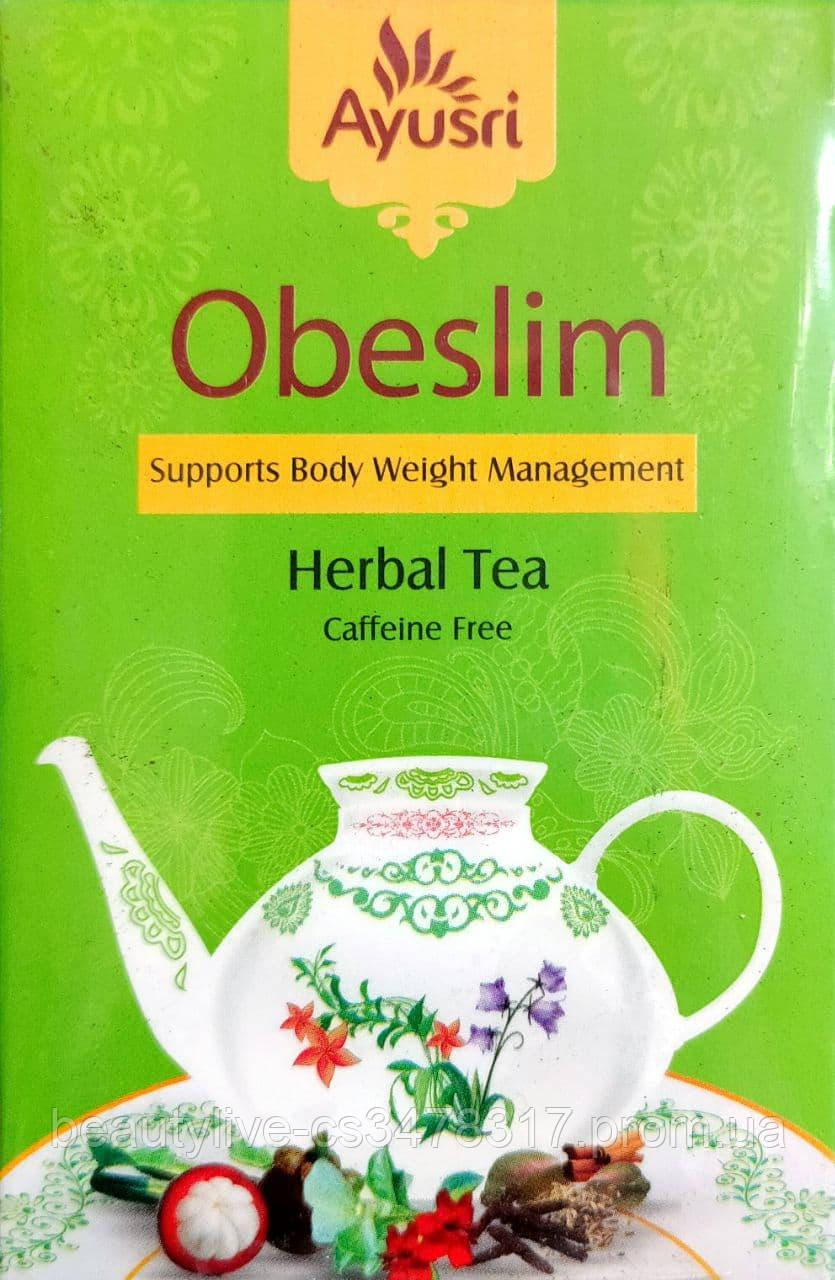 

Чай ОбеСлим от избыточного веса 20 пак. Аюшри Сахул, ObeSlim tea Ausri, Sahul, BeautyLive.com.ua