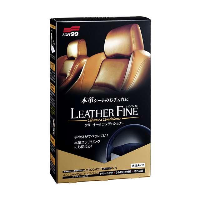 

Средство для очистки и кондиционирования кожи SOFT99 Leather Fine Cleaner & Conditioner 100 мл