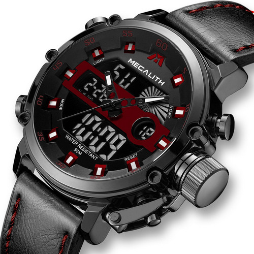 

Megalith 8051M Black-Dark Gray-Red