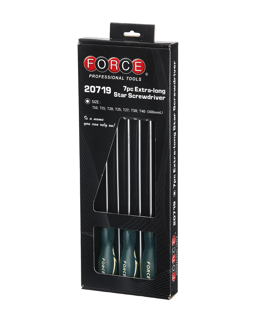 

Набор отверток Torx 7 пр., L=300 мм Force 20719 F