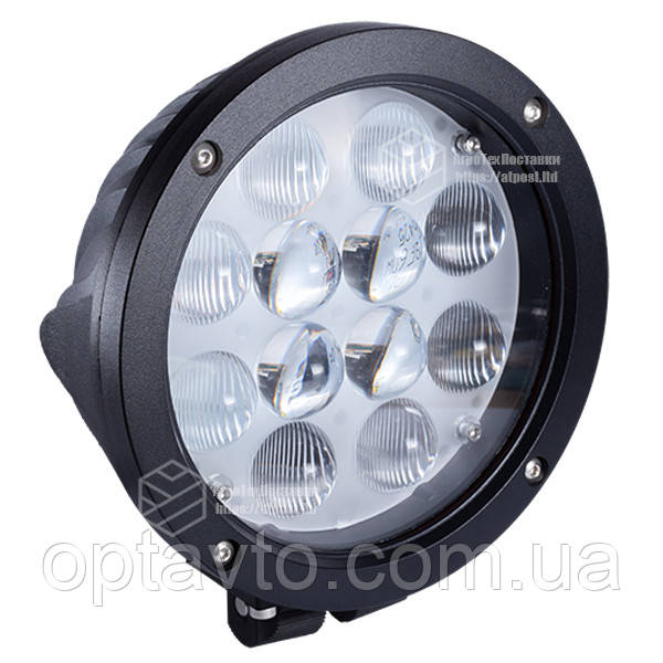 

Фара LED круглая 60W (12 диодов х 5W) 3D линза. Гарантия 1 год! От двух штук цена ниже!, Черный