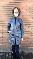 Зимова куртка довга жіноча розмір 42 (СКЛАД), фото 1