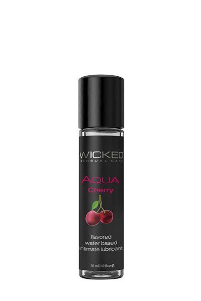 

Съедобный лубрикант WICKED AQUA CHERRY FLAVORED 30ML