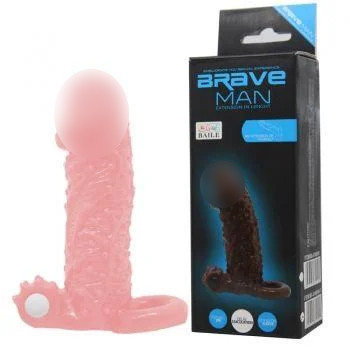 

Насадка с вибрацией Baile Brave Man, Телесный