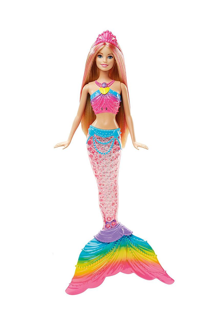 

Кукла Барби русалочка яркие огоньки Barbie Dreamtopia Rainbow Lights Mermaid Doll, Blonde