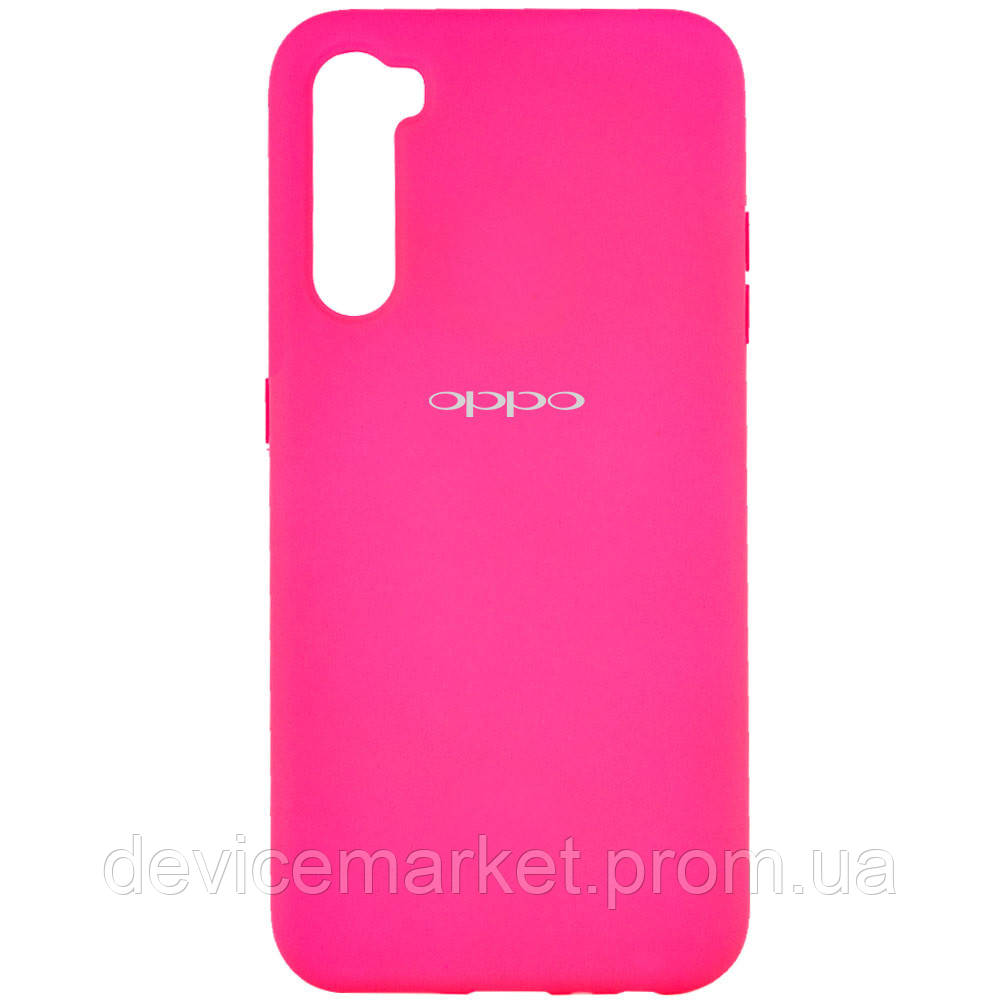 

Уценка Чехол Silicone Cover Full Protective (A) для OPPO Realme 6 Эстетический деффект / Розовый / Barbie pink