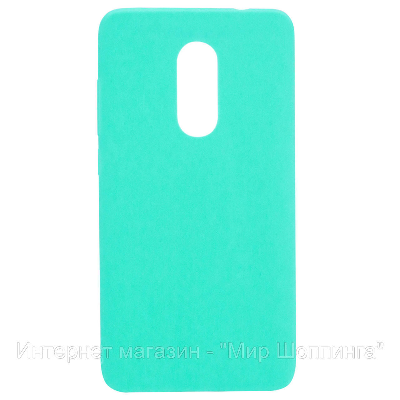 

Силиконовый чехол Candy для Xiaomi Redmi Note 4X / Note 4 (SD), Бирюзовый