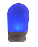 Світлодіодний нічник Luxel з колірними ефектами і датчиком світла 0,7 W (NL-01W), фото 4