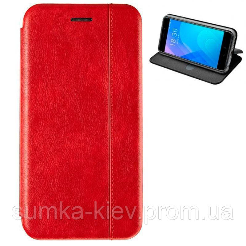 

Чехол книжка Leather Gelius для Xiaomi Redmi 9, красный