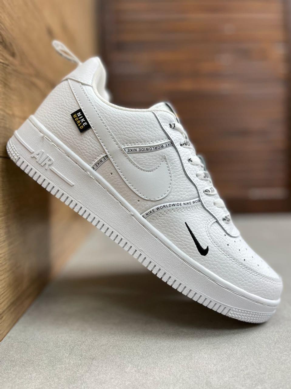 

Мужские кроссовки Nike Air Force 1 Worldwide | All white 44