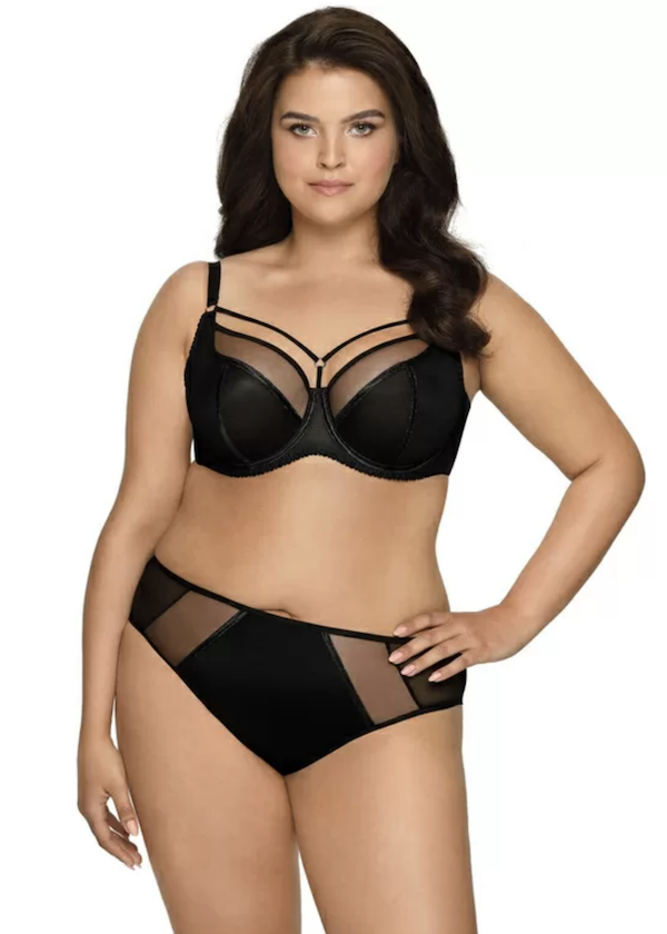 

Мягкий женский бюстгальтер AVA 1923 Soft black 85I Черный